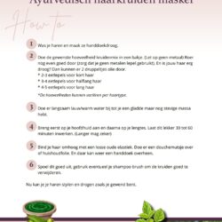 Ayurvedische haarkruiden mix - Afbeelding 2